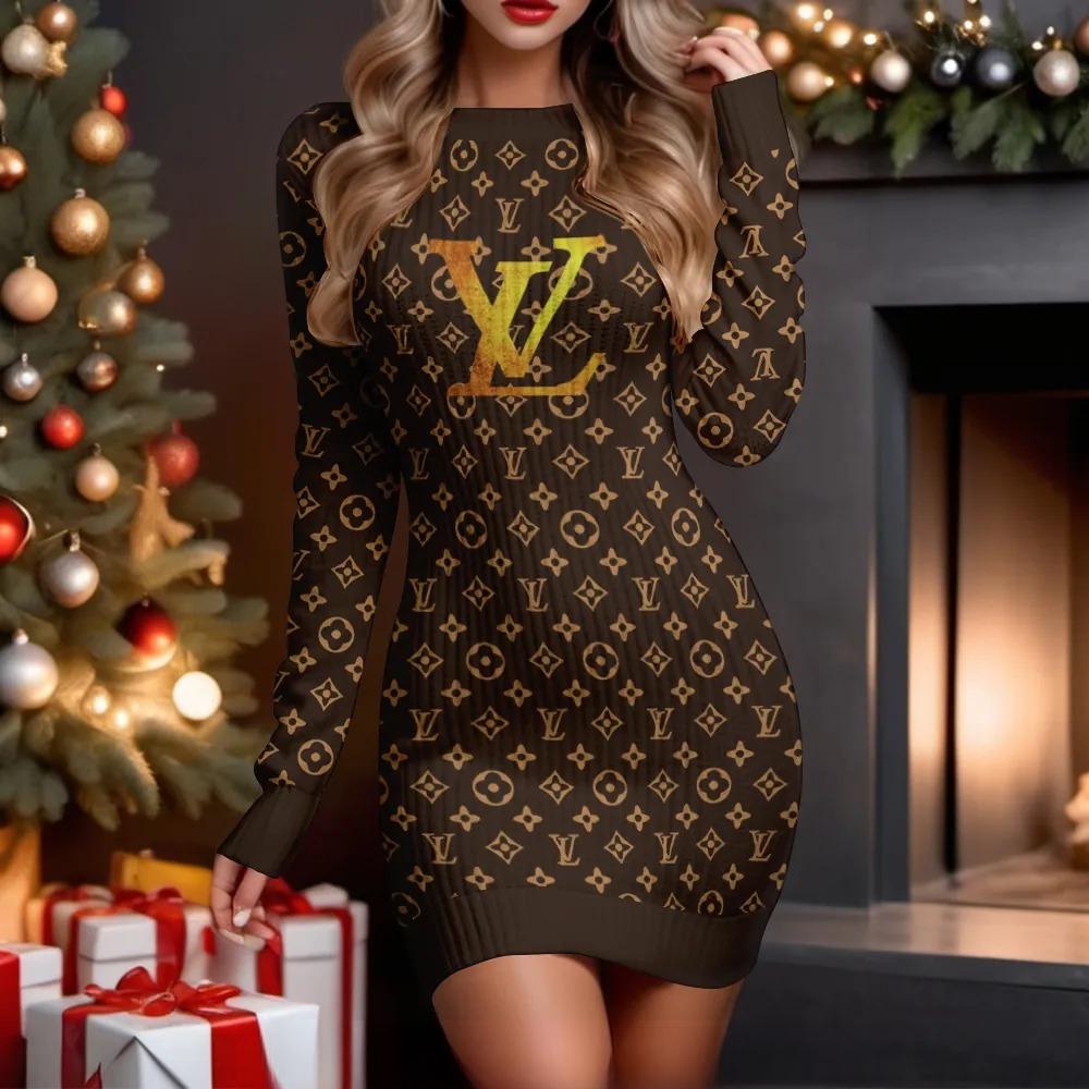 LOUIS VUITTON Premium SWEATER DRESS Limited Edition 2025 LUX-MLQ-3CXBUVWU