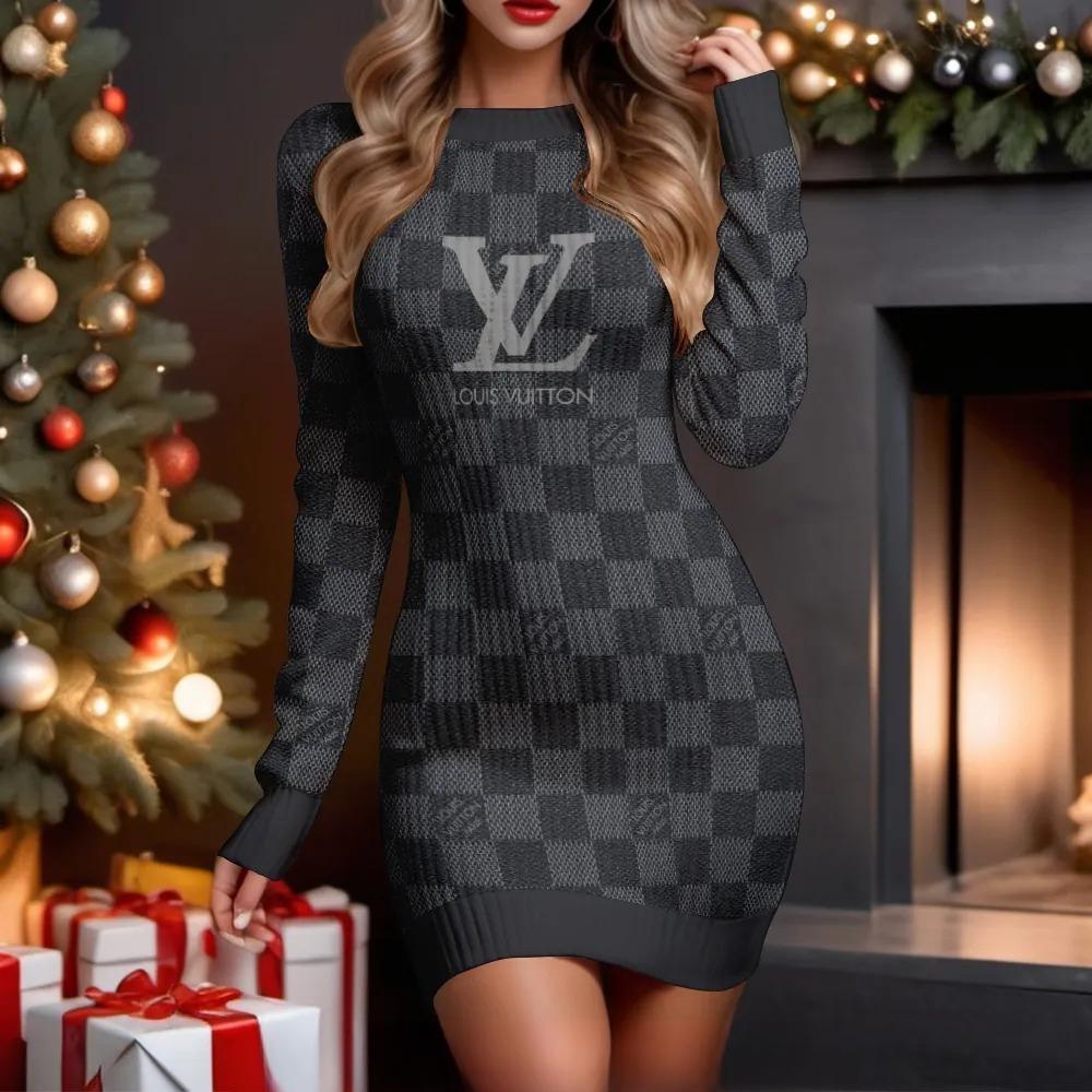 LOUIS VUITTON Premium SWEATER DRESS Limited Edition 2025 LUX-MLQ-BUMBJWTR