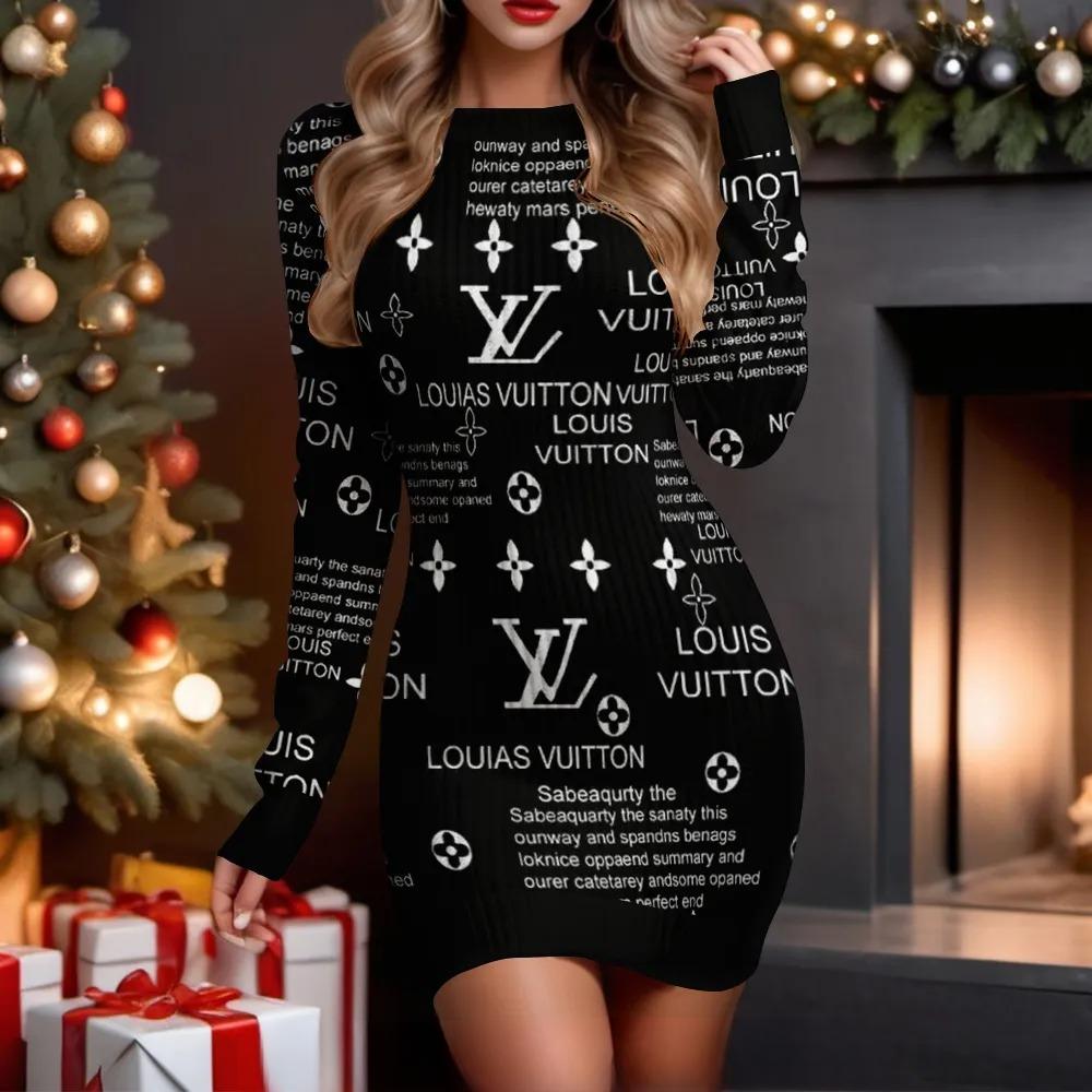 LOUIS VUITTON Luxury Sweater Dress Limited Edition 2025 LUX-MLQ-RTONMADO